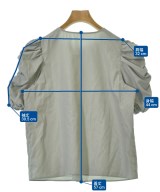NATURAL BEAUTY BASIC（ナチュラルビューティーベーシック）ブラウス 紺 サイズ:M レディース/2200701220068