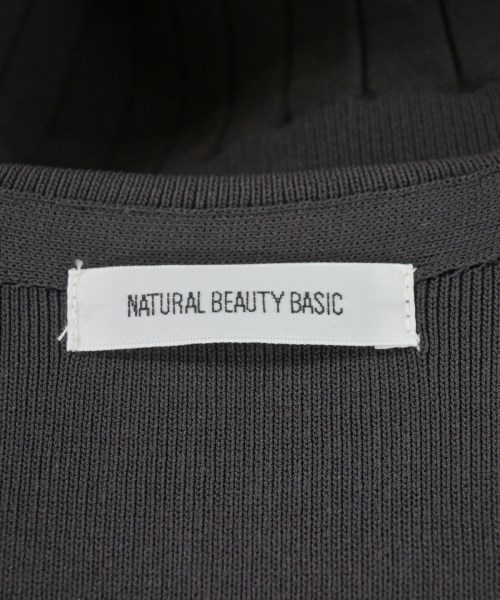 NATURAL BEAUTY BASIC（ナチュラルビューティーベーシック）ワンピース グレー サイズ:M レディース/2200705745024