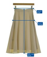 NATURAL BEAUTY BASIC（ナチュラルビューティーベーシック）ロング・マキシ丈スカート ベージュ サイズ:S レディース/2200702170102