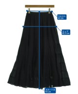 NATURAL BEAUTY BASIC（ナチュラルビューティーベーシック）ロング・マキシ丈スカート 黒 サイズ:M レディース/2200706146080