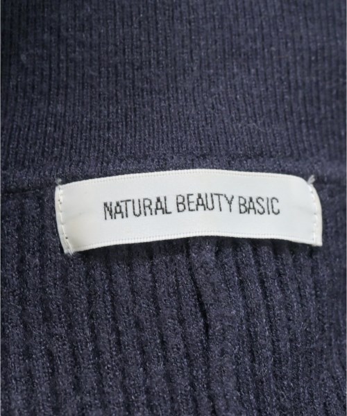 NATURAL BEAUTY BASIC（ナチュラルビューティーベーシック）ワンピース 紺 サイズ:M レディース/2200706146103