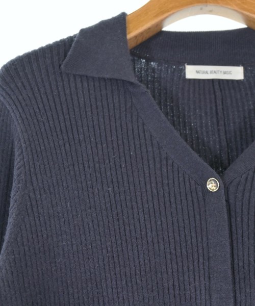 NATURAL BEAUTY BASIC（ナチュラルビューティーベーシック）ワンピース 紺 サイズ:M レディース/2200706146103