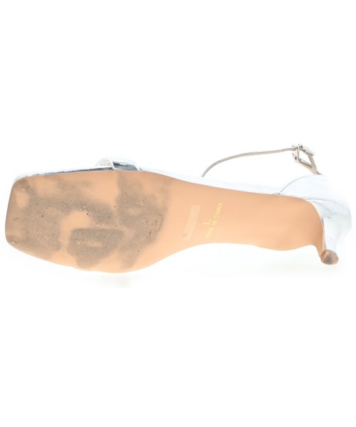 NATURAL BEAUTY BASIC（ナチュラルビューティーベーシック）サンダル シルバー サイズ:L(24cm位) レディース/2200706146127