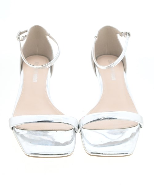 NATURAL BEAUTY BASIC（ナチュラルビューティーベーシック）サンダル シルバー サイズ:L(24cm位) レディース/2200706146127