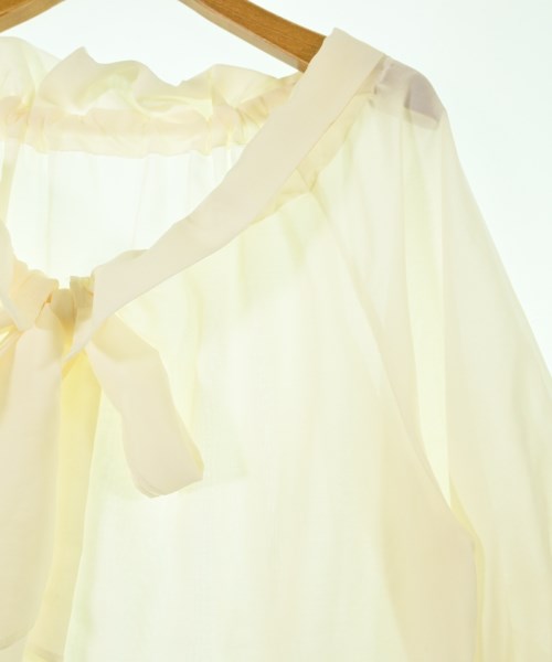 NATURAL BEAUTY BASIC（ナチュラルビューティーベーシック）ブラウス 黄 サイズ:M レディース/2200705184267