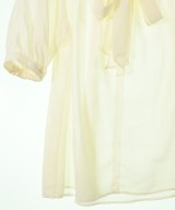 NATURAL BEAUTY BASIC（ナチュラルビューティーベーシック）ブラウス 黄 サイズ:M レディース/2200705184267