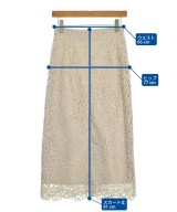 NATURAL BEAUTY BASIC（ナチュラルビューティーベーシック）ロング・マキシ丈スカート 白 サイズ:M レディース/2200705380027