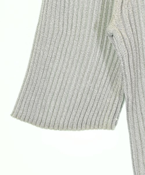 NATURAL BEAUTY BASIC（ナチュラルビューティーベーシック）ニット・セーター シルバー サイズ:F レディース/2200709008033