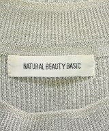 NATURAL BEAUTY BASIC（ナチュラルビューティーベーシック）ニット・セーター シルバー サイズ:F レディース/2200709008033