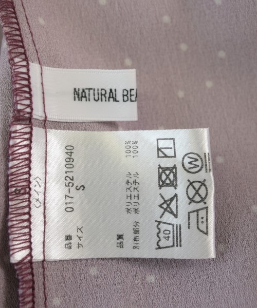 NATURAL BEAUTY BASIC（ナチュラルビューティーベーシック）ブラウス 赤 サイズ:S レディース/2200708066034