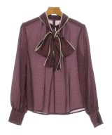 NATURAL BEAUTY BASIC（ナチュラルビューティーベーシック）ブラウス 赤 サイズ:S レディース/2200708066034