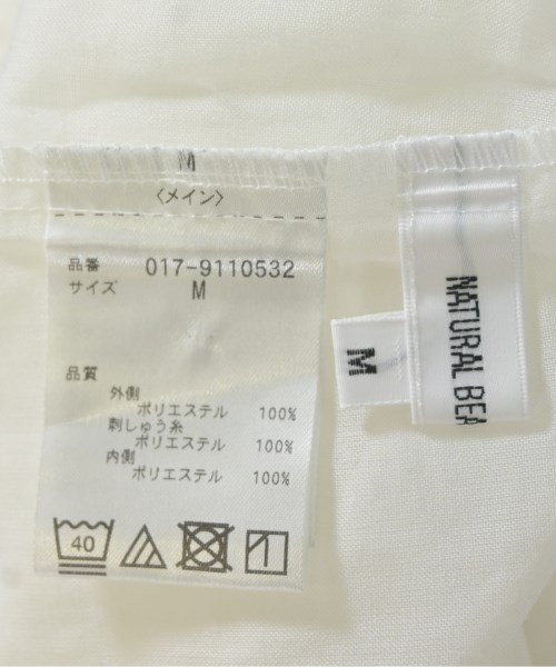 NATURAL BEAUTY BASIC（ナチュラルビューティーベーシック）ブラウス 白 サイズ:M レディース/2200708129258