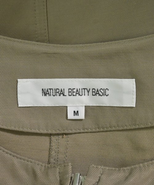 NATURAL BEAUTY BASIC（ナチュラルビューティーベーシック）ブルゾン ベージュ サイズ:M レディース/2200658292071