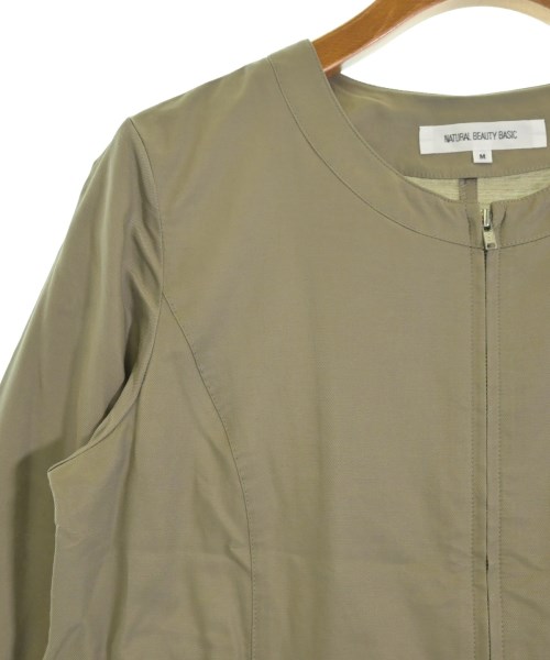 NATURAL BEAUTY BASIC（ナチュラルビューティーベーシック）ブルゾン ベージュ サイズ:M レディース/2200658292071