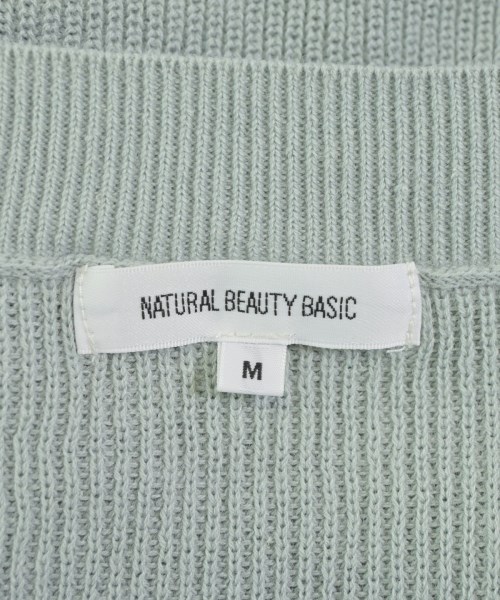 NATURAL BEAUTY BASIC（ナチュラルビューティーベーシック）ニット・セーター 緑 サイズ:M レディース/2200662804093