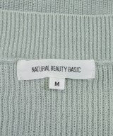 NATURAL BEAUTY BASIC（ナチュラルビューティーベーシック）ニット・セーター 緑 サイズ:M レディース/2200662804093