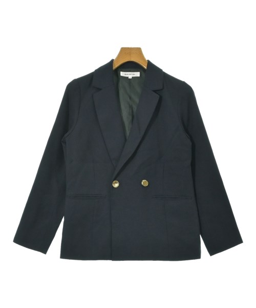 NATURAL BEAUTY BASIC(ナチュラルビューティーベーシック)テーラードジャケット 紺 サイズ:S/2200662123293