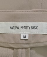 NATURAL BEAUTY BASIC（ナチュラルビューティーベーシック）ノーカラージャケット ベージュ サイズ:M レディース/2200662123309