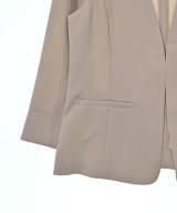 NATURAL BEAUTY BASIC（ナチュラルビューティーベーシック）ノーカラージャケット ベージュ サイズ:M レディース/2200662123309
