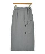 NATURAL BEAUTY BASIC（ナチュラルビューティーベーシック）ロング・マキシ丈スカート グレー サイズ:M レディース/2200662123316