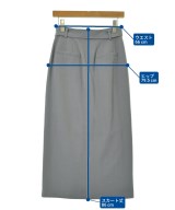 NATURAL BEAUTY BASIC（ナチュラルビューティーベーシック）ロング・マキシ丈スカート グレー サイズ:M レディース/2200662123316