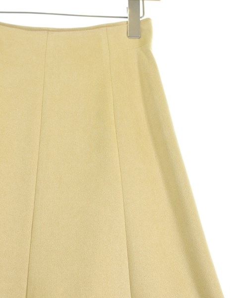 NATURAL BEAUTY BASIC（ナチュラルビューティーベーシック）ロング・マキシ丈スカート 黄 サイズ:M レディース/2200662123323