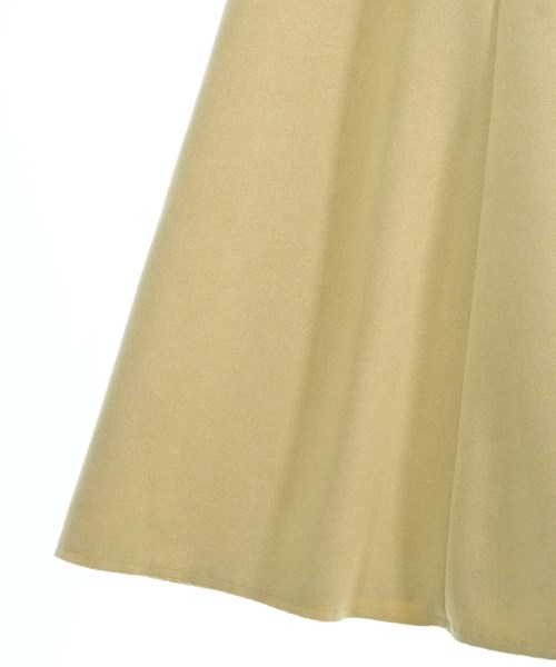 NATURAL BEAUTY BASIC（ナチュラルビューティーベーシック）ロング・マキシ丈スカート 黄 サイズ:M レディース/2200662123323