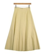 NATURAL BEAUTY BASIC（ナチュラルビューティーベーシック）ロング・マキシ丈スカート 黄 サイズ:M レディース/2200662123323