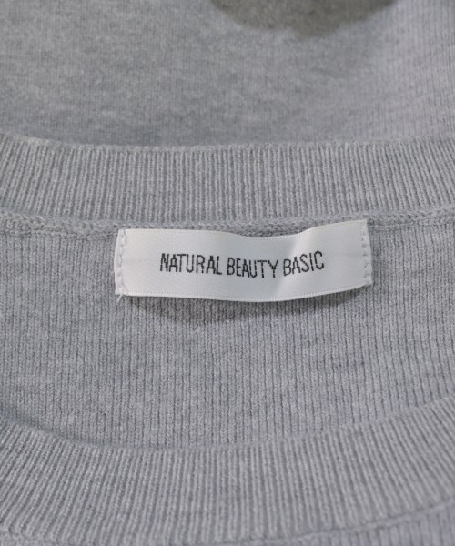 NATURAL BEAUTY BASIC（ナチュラルビューティーベーシック）ニット・セーター グレー サイズ:F レディース/2200662123330