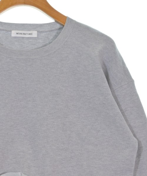 NATURAL BEAUTY BASIC（ナチュラルビューティーベーシック）ニット・セーター グレー サイズ:F レディース/2200662123330