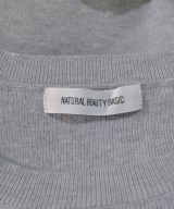 NATURAL BEAUTY BASIC（ナチュラルビューティーベーシック）ニット・セーター グレー サイズ:F レディース/2200662123330