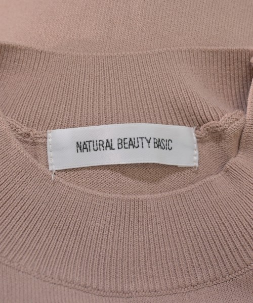 NATURAL BEAUTY BASIC（ナチュラルビューティーベーシック）ニット・セーター ピンク サイズ:F レディース/2200662123354