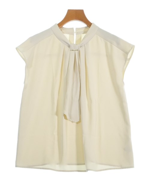 NATURAL BEAUTY BASIC(ナチュラルビューティーベーシック)ブラウス 白 サイズ:M/2200662123361