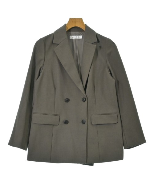 NATURAL BEAUTY BASIC(ナチュラルビューティーベーシック)カジュアルジャケット 茶 サイズ:S/2200658851063