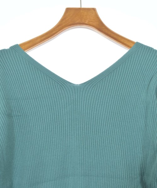 NATURAL BEAUTY BASIC（ナチュラルビューティーベーシック）ニット・セーター 緑 サイズ:F レディース/2200659431189
