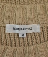 NATURAL BEAUTY BASIC（ナチュラルビューティーベーシック）ニット・セーター ベージュ サイズ:M レディース/2200664254032