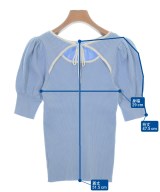 NATURAL BEAUTY BASIC（ナチュラルビューティーベーシック）ニット・セーター 青 サイズ:F レディース/2200660292052