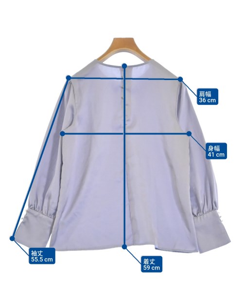 NATURAL BEAUTY BASIC（ナチュラルビューティーベーシック）ブラウス 紫 サイズ:S レディース/2200660292069