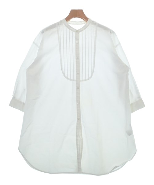 NATURAL BEAUTY BASIC(ナチュラルビューティーベーシック)ブラウス 白 サイズ:M/2200664602055