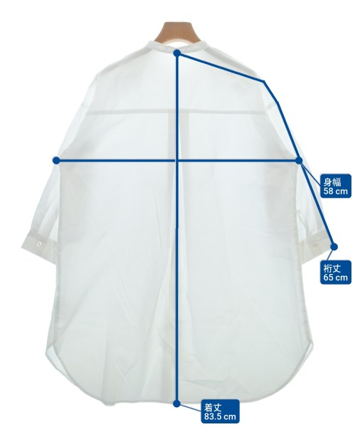 NATURAL BEAUTY BASIC（ナチュラルビューティーベーシック）ブラウス 白 サイズ:M レディース/2200664602055