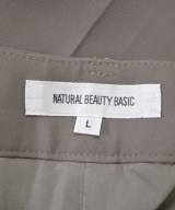 NATURAL BEAUTY BASIC（ナチュラルビューティーベーシック）スラックス グレー サイズ:L レディース/2200664652104