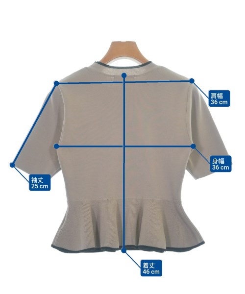 NATURAL BEAUTY BASIC（ナチュラルビューティーベーシック）ニット・セーター グレー サイズ:F レディース/2200662117049