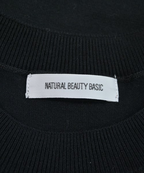 NATURAL BEAUTY BASIC（ナチュラルビューティーベーシック）ニット・セーター 黒 サイズ:F レディース/2200665247033
