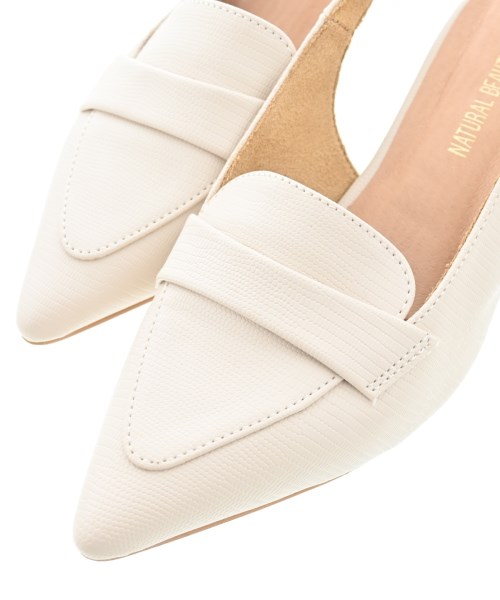 NATURAL BEAUTY BASIC（ナチュラルビューティーベーシック）パンプス ベージュ サイズ:M(23cm位) レディース/2200662866091