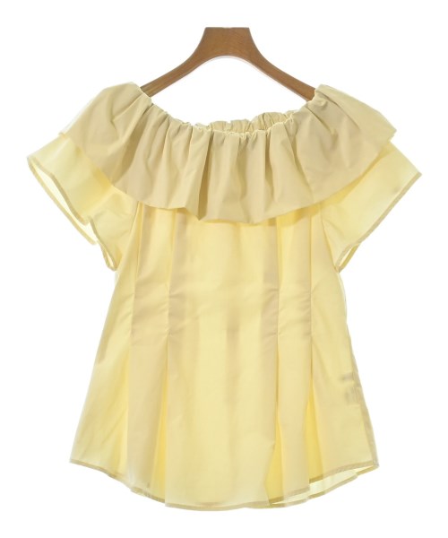 NATURAL BEAUTY BASIC(ナチュラルビューティーベーシック)ブラウス 黄 サイズ:M/2200663257102