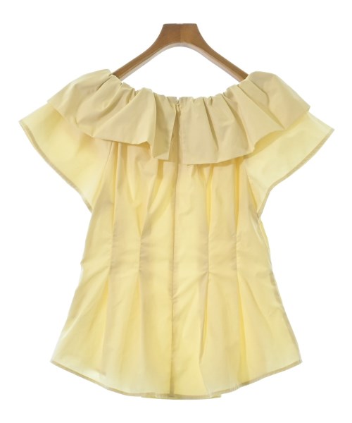 NATURAL BEAUTY BASIC（ナチュラルビューティーベーシック）ブラウス 黄 サイズ:M レディース/2200663257102
