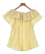 NATURAL BEAUTY BASIC（ナチュラルビューティーベーシック）ブラウス 黄 サイズ:M レディース/2200663257102