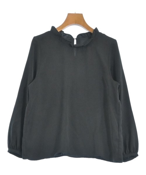 NATURAL BEAUTY BASIC(ナチュラルビューティーベーシック)ブラウス 黒 サイズ:S/2200665239137