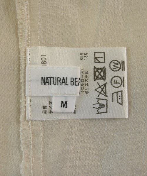 NATURAL BEAUTY BASIC（ナチュラルビューティーベーシック）ブラウス ベージュ サイズ:M レディース/2200662945079