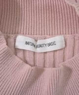 NATURAL BEAUTY BASIC（ナチュラルビューティーベーシック）ニット・セーター ピンク サイズ:M レディース/2200663190034